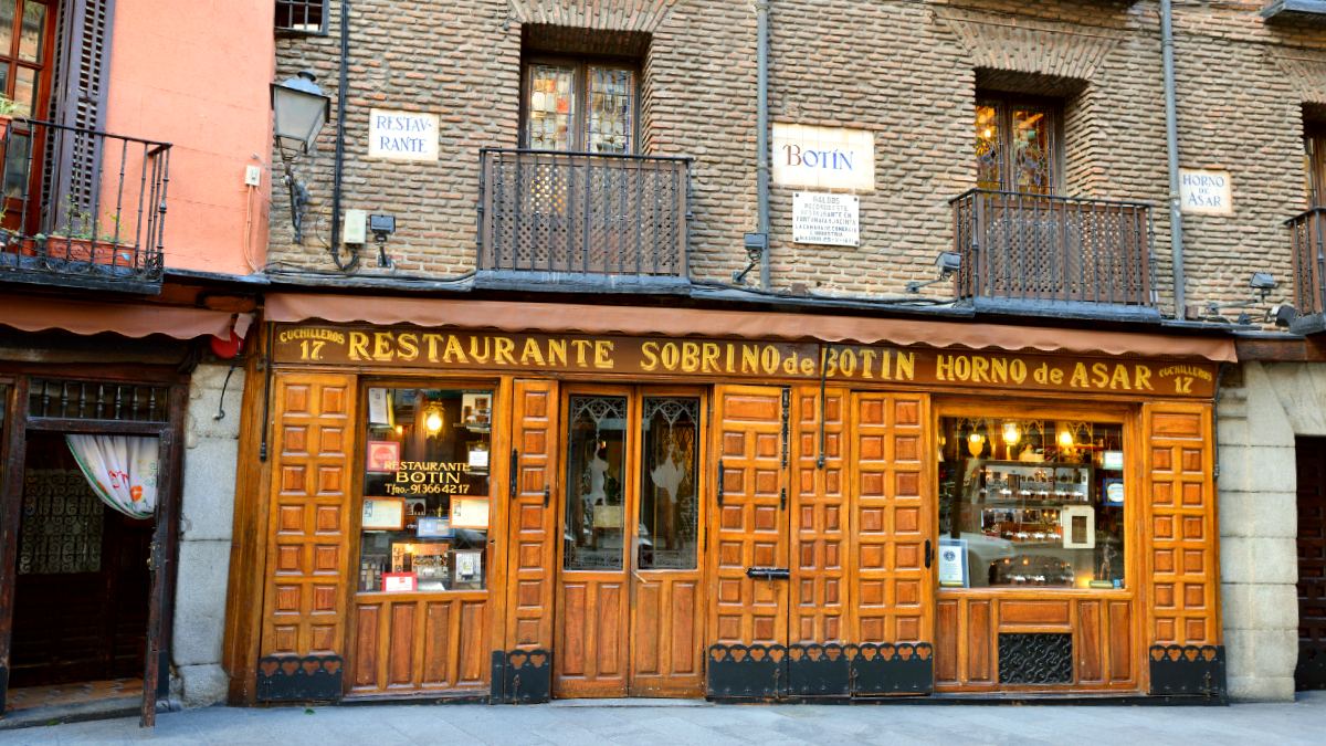 Ristorante Sobrino de Botin Madrid