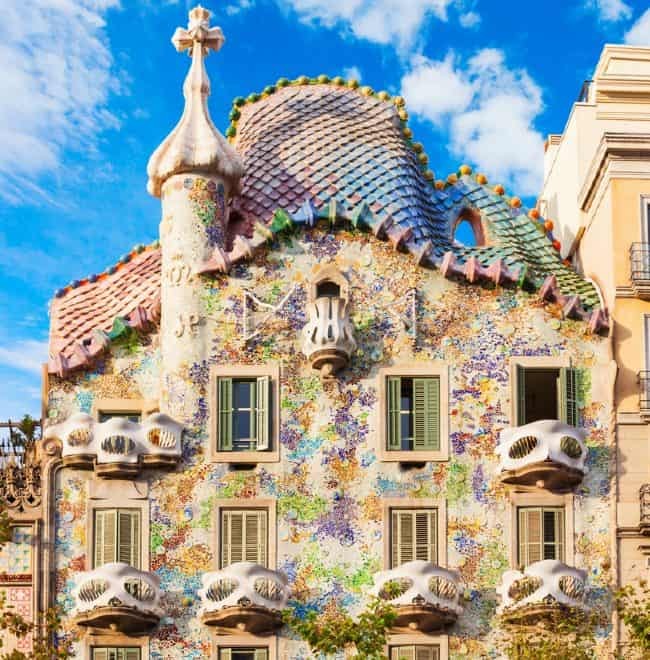 Casa Batllo tetto