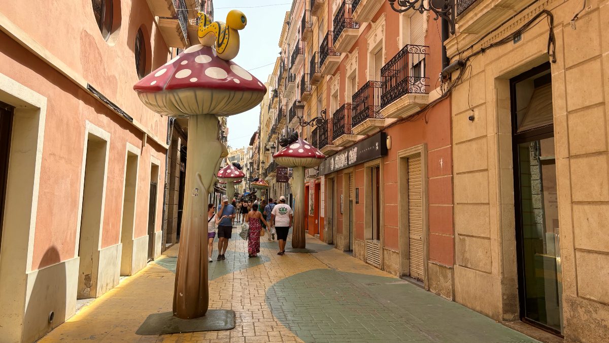 Carrer de las Setas Alicante