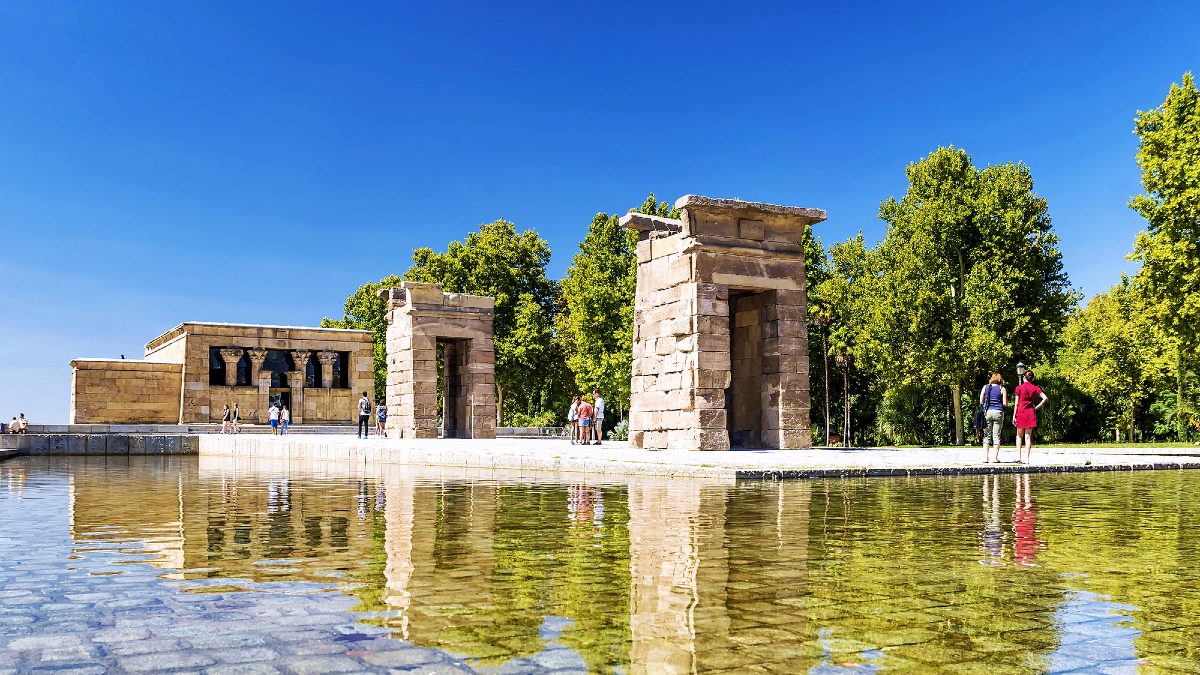 Tempio egizio Debod Madrid